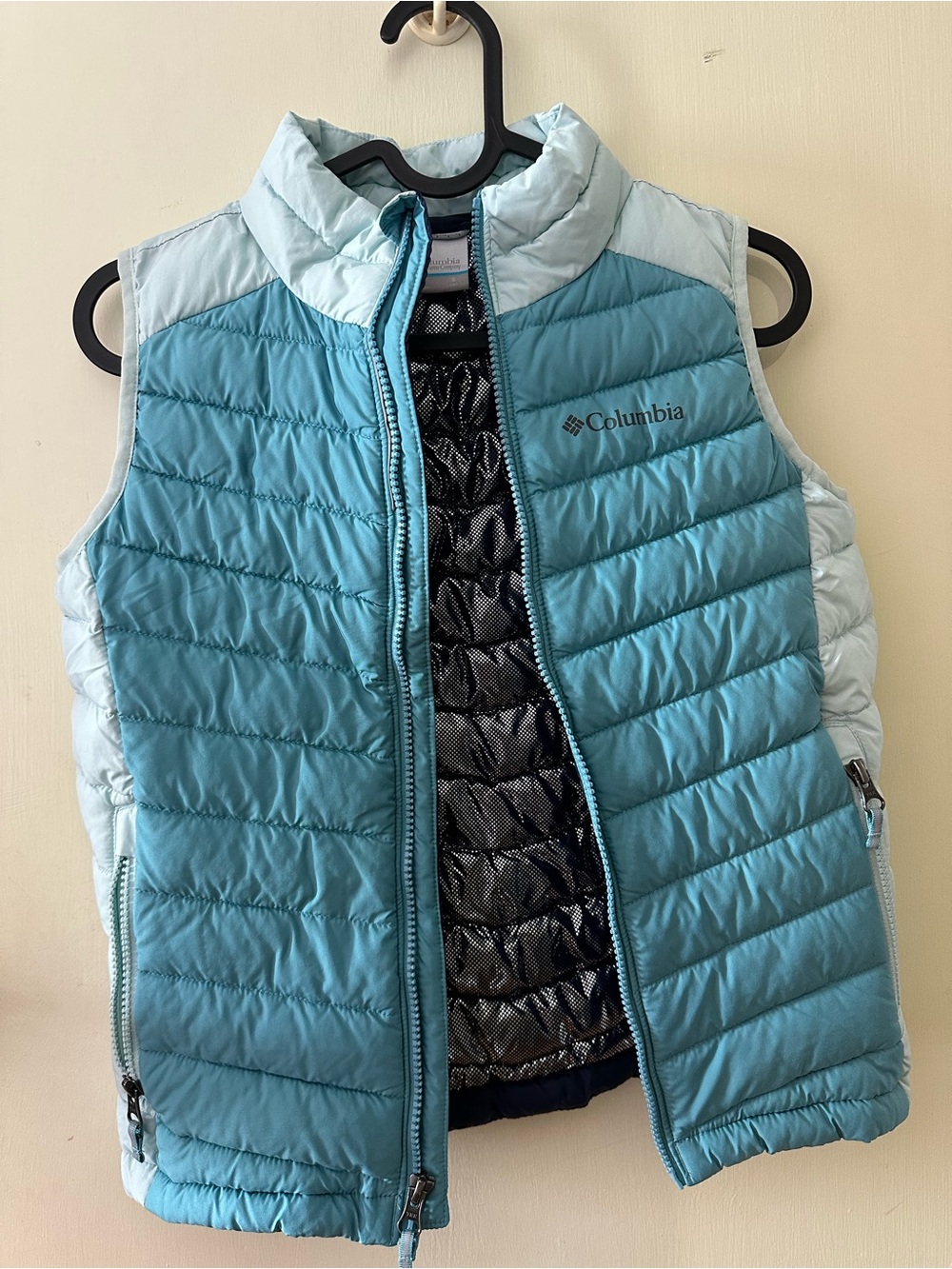 Columbia Kids Light Blue insulated Quilted Vest